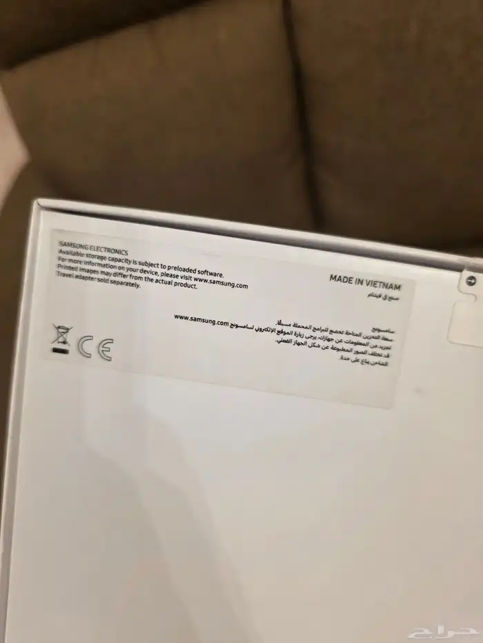 تابلت سامسونج S10 Plus 256GB فضي نظيف جدا 5