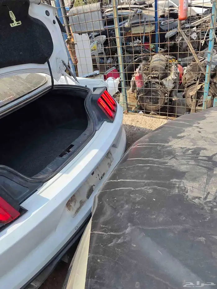 موستينج 2018 قير عادي .مكينه مخبطه .قطع فقط 7