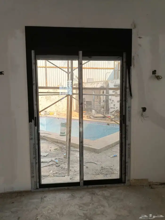 تفصيل المنيوم شبابيك ابواب دولاب سرايا دبل جلاس عادي ابواب a 2