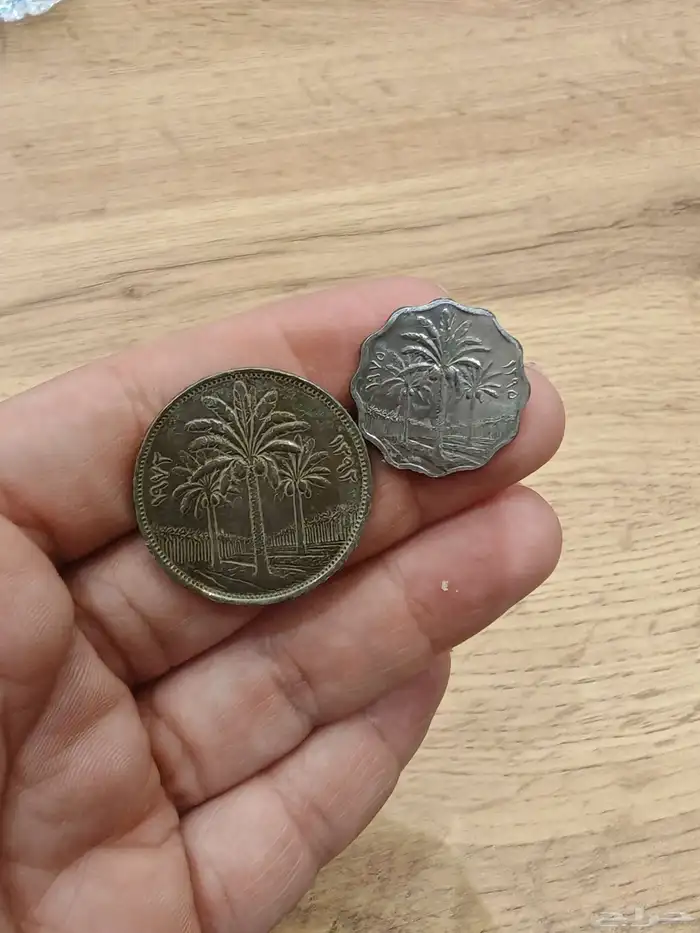 عملات عراقية قديمة ونادرة لهواة الجمع 1