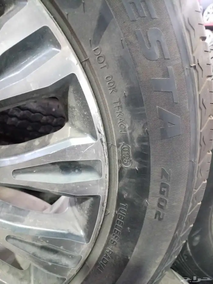 كفرات وجنوط بلاتينيوم صبني كفرات مديل 25 1