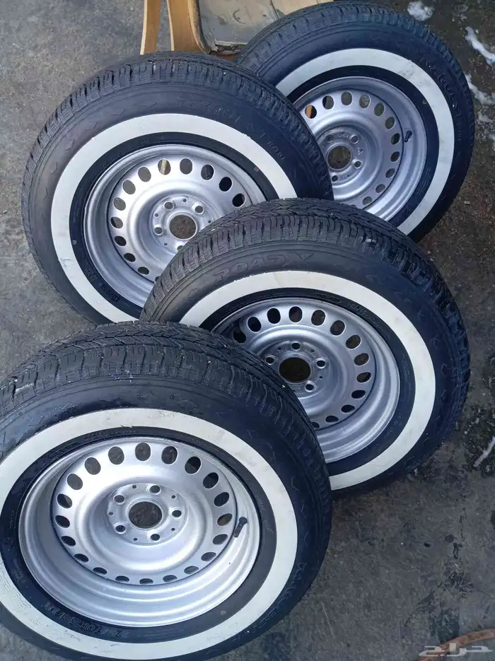 جنوط هيلكس مرسيدس صيني درجة أولى مع كفرات خط جنيو مقاس 15 1