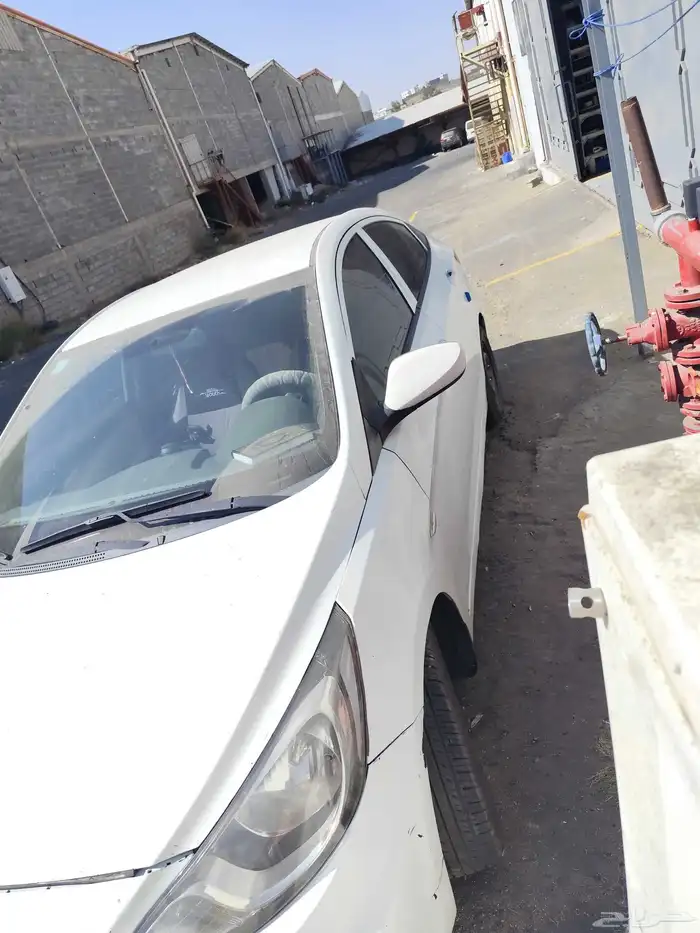 اكسنت موديل 2012 جير مكينة شرط البدي في بعد الدهان وسمكره 2