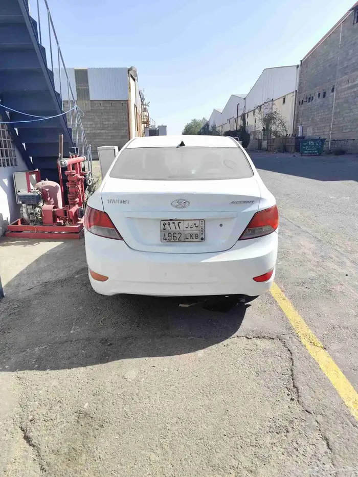 اكسنت موديل 2012 جير مكينة شرط البدي في بعد الدهان وسمكره 7