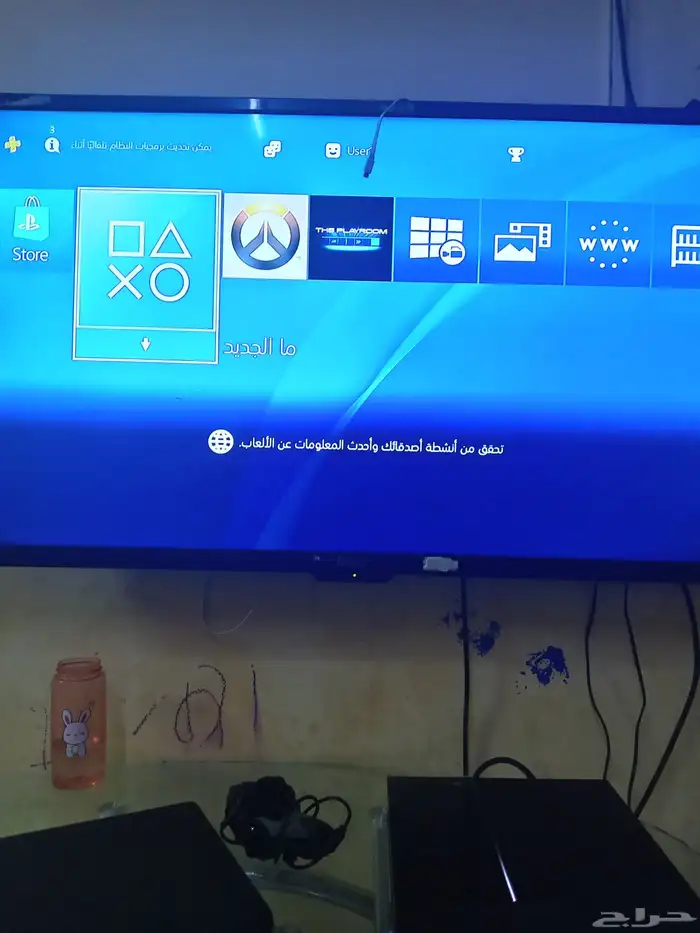 سوني 44نضيف اخو الجديد معا كرتونه ومعا 2 يد 2