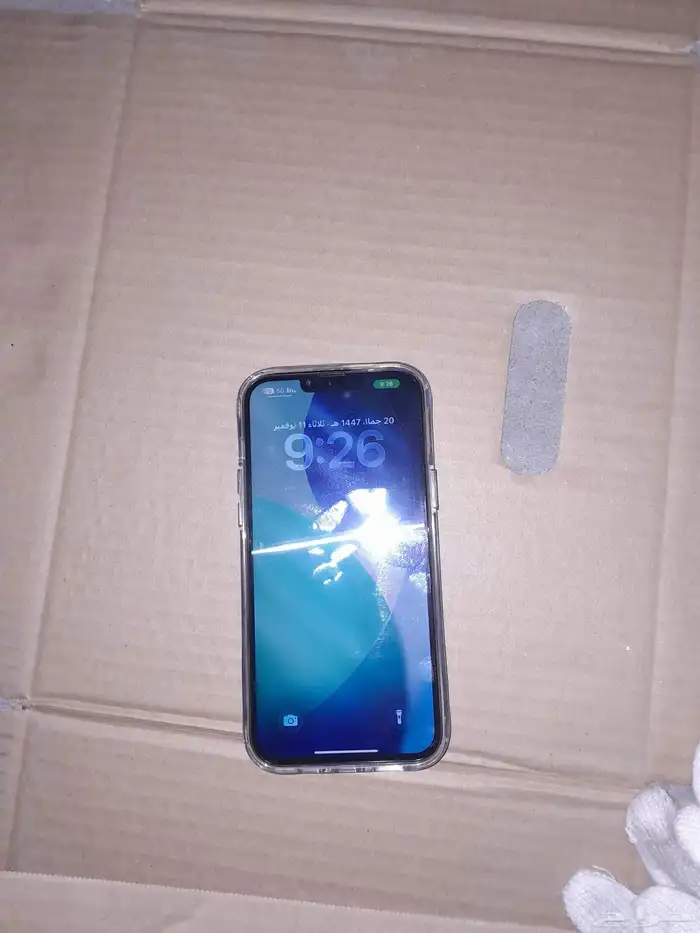 ايفون 13 برو مكس 256 الذاكره نسبة البطاريه 86 مغير شاشه 2