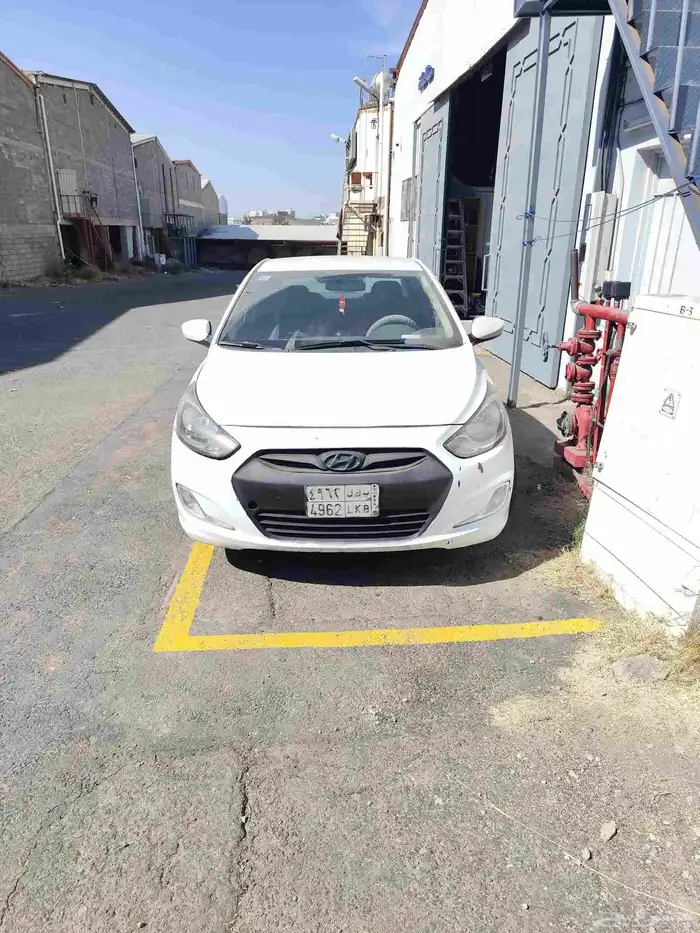 اكسنت موديل 2012 جير مكينة شرط البدي في بعد الدهان وسمكره 1