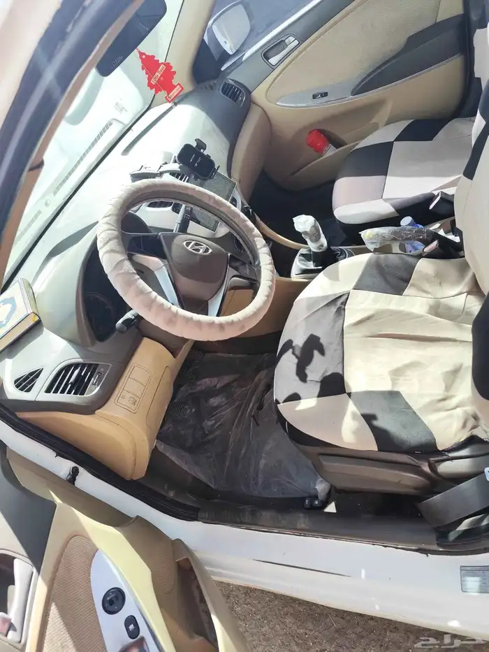 اكسنت موديل 2012 جير مكينة شرط البدي في بعد الدهان وسمكره 5