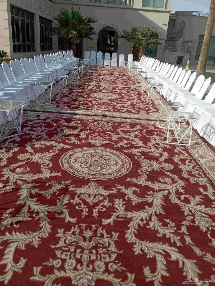 حفلات مناسبات دفايات فضي اسود 7