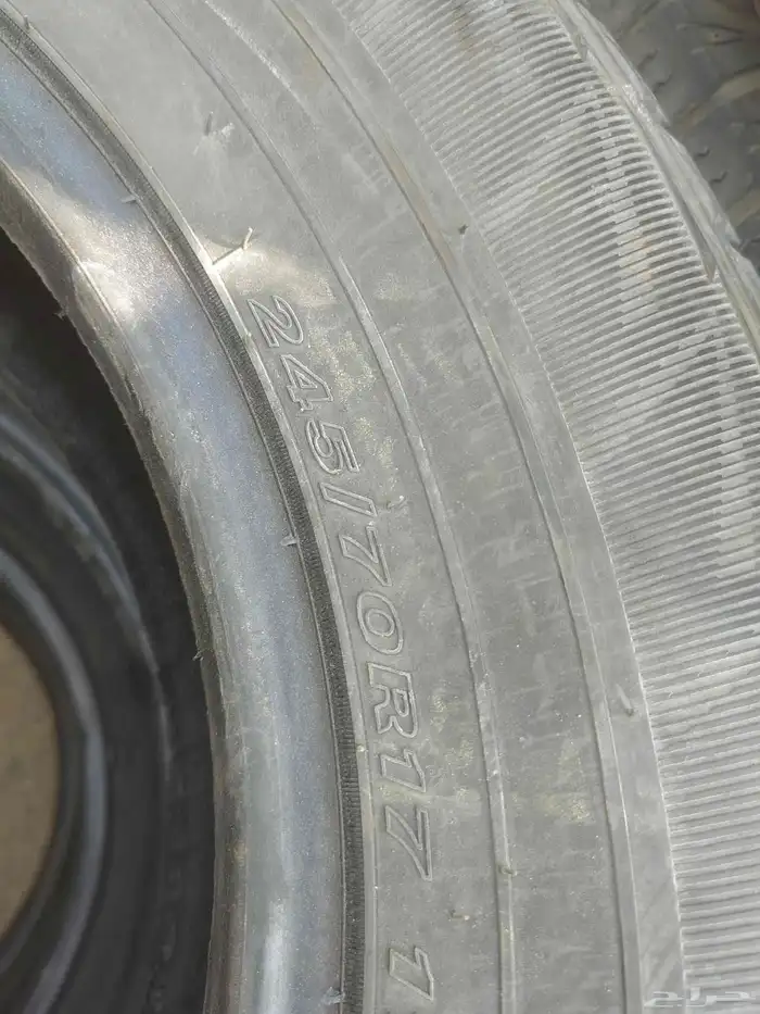 كفرات مستعملة مقاس 17 1