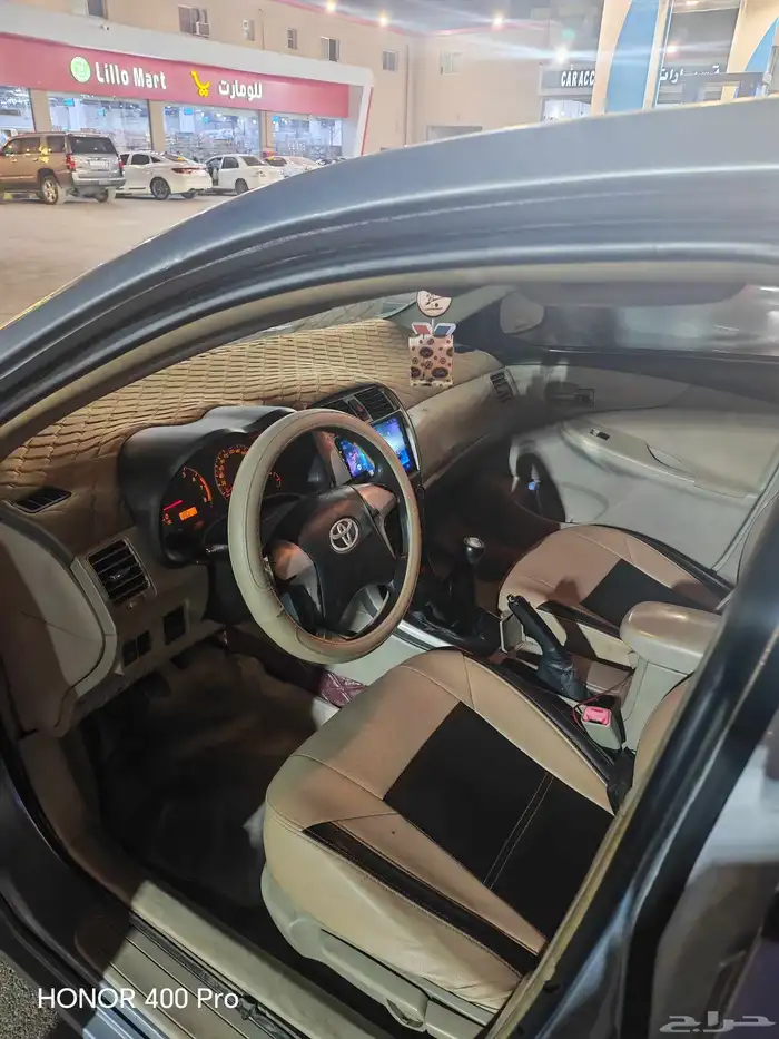 تويوتا كورولا 2013 مرشوش كامل رش تجميلي مكينه موضبه كامل 1