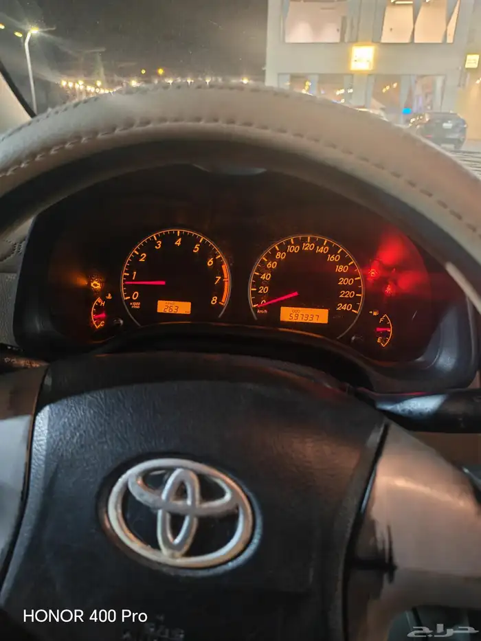 تويوتا كورولا 2013 مرشوش كامل رش تجميلي مكينه موضبه كامل 0