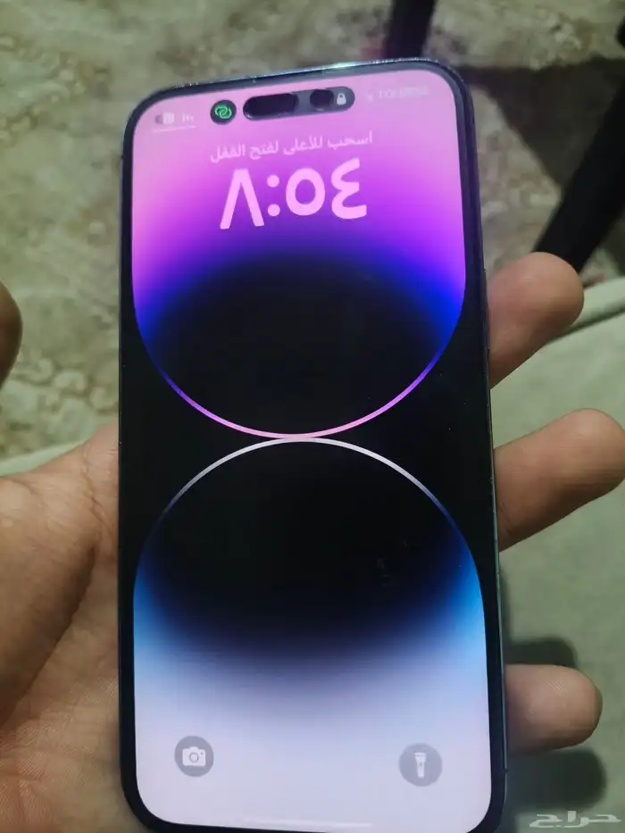 ايفون 14 برو ماكس بالكرتونة نظيف جدا 2