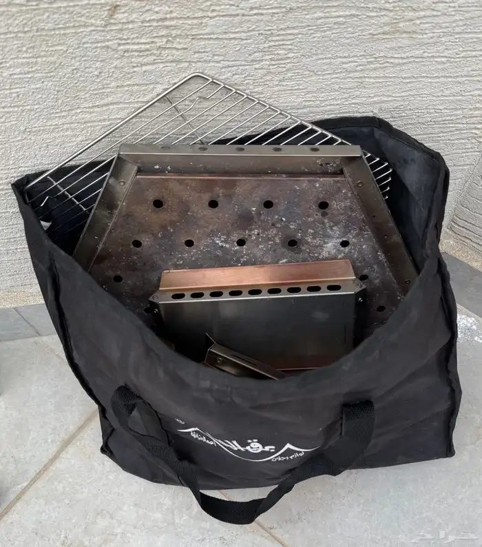 منقل نار مميز سداسي برق الحيا مع الحقيبة 4