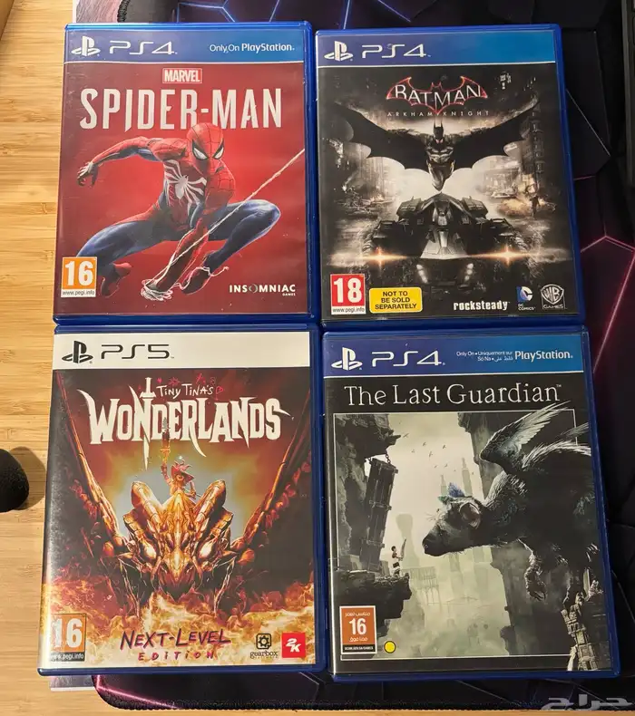 للبيع العاب PS4 و PS5 نظيفة جدا 0