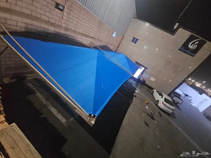 مظله تبديل شراع قماش تغيير مظلات جده 0