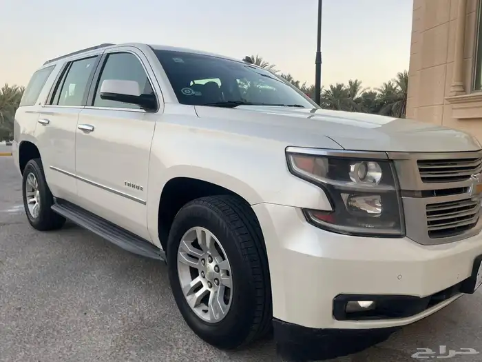 شفروليه تاهو 2015 لؤلؤي بدون دبل 8