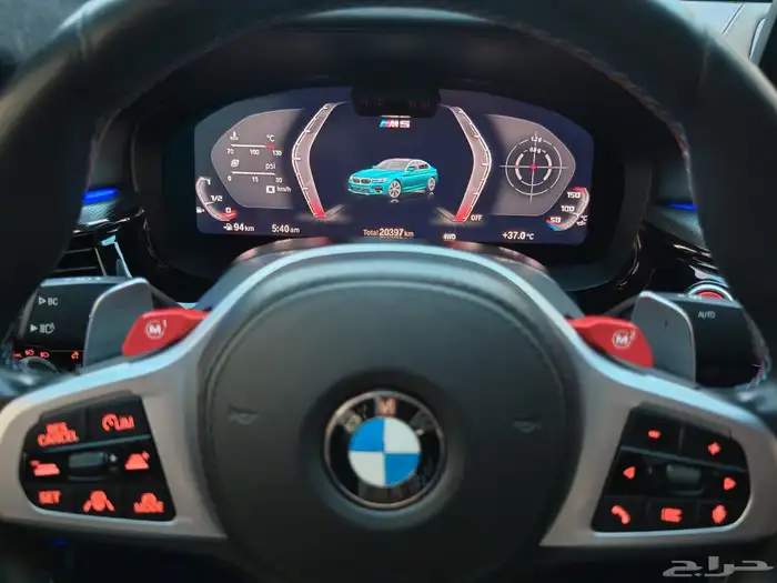 بي إم دبليو M5 كومبيتيشن 2021 اعلى المواصفات 5