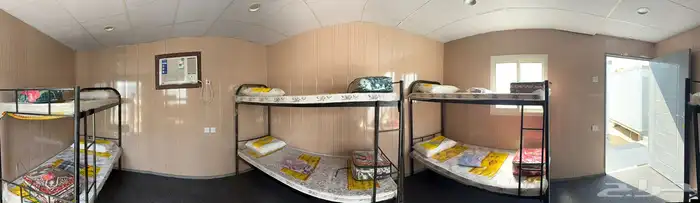 سكن عمال بحي الرياض يتسع لاعداد كبيره 1