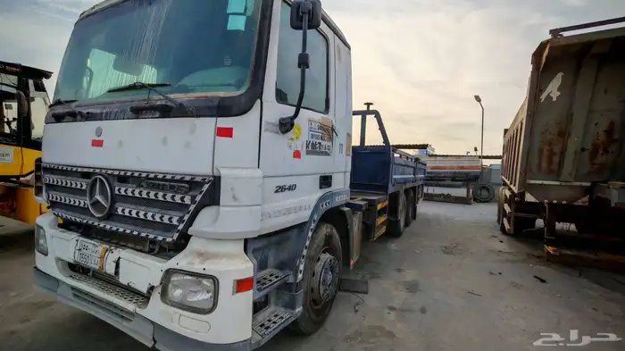 اثنين بوم ترك كرين مرسيدس بدون ونش 16