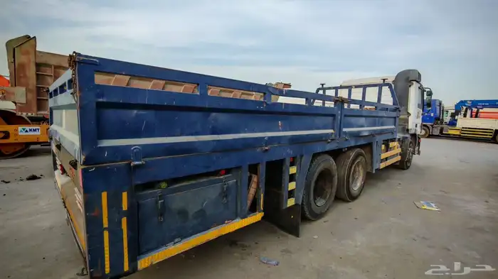 اثنين بوم ترك كرين مرسيدس بدون ونش 15