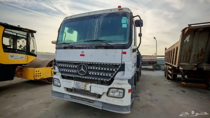 اثنين بوم ترك كرين مرسيدس بدون ونش 11