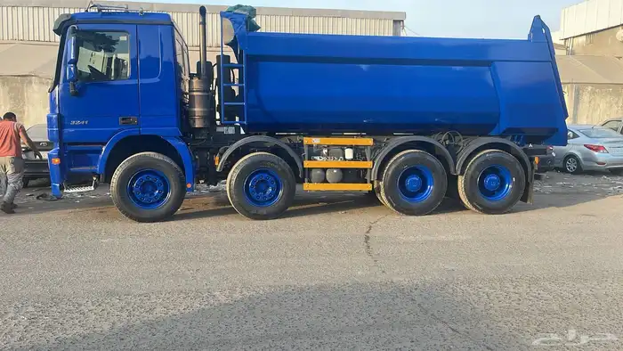 قلاب مرسيدس اكتروس دومب تراك 8x6 2006 صندوق ميلر 1