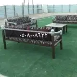 كراسي حديد خارجية جلسات مراكيز احواش استراحات 5