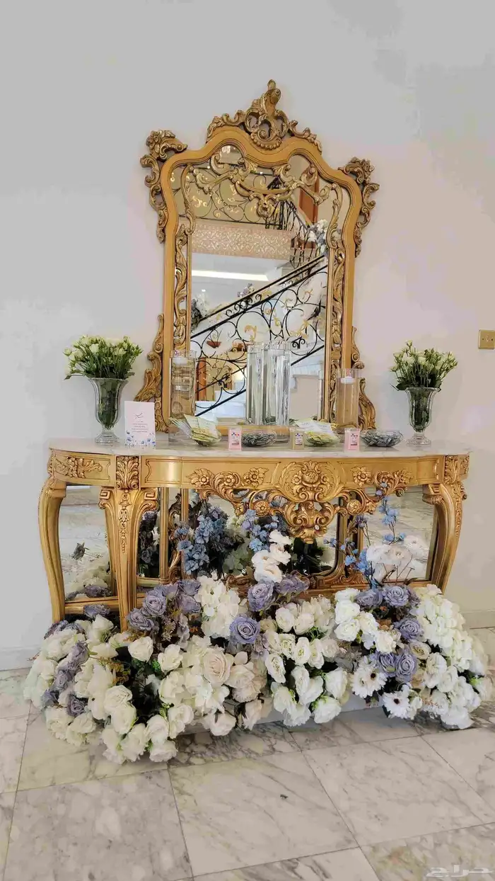 طاولات . كوش الطائف. تنسيق حفلات. استقبالات زواج استقبال 4