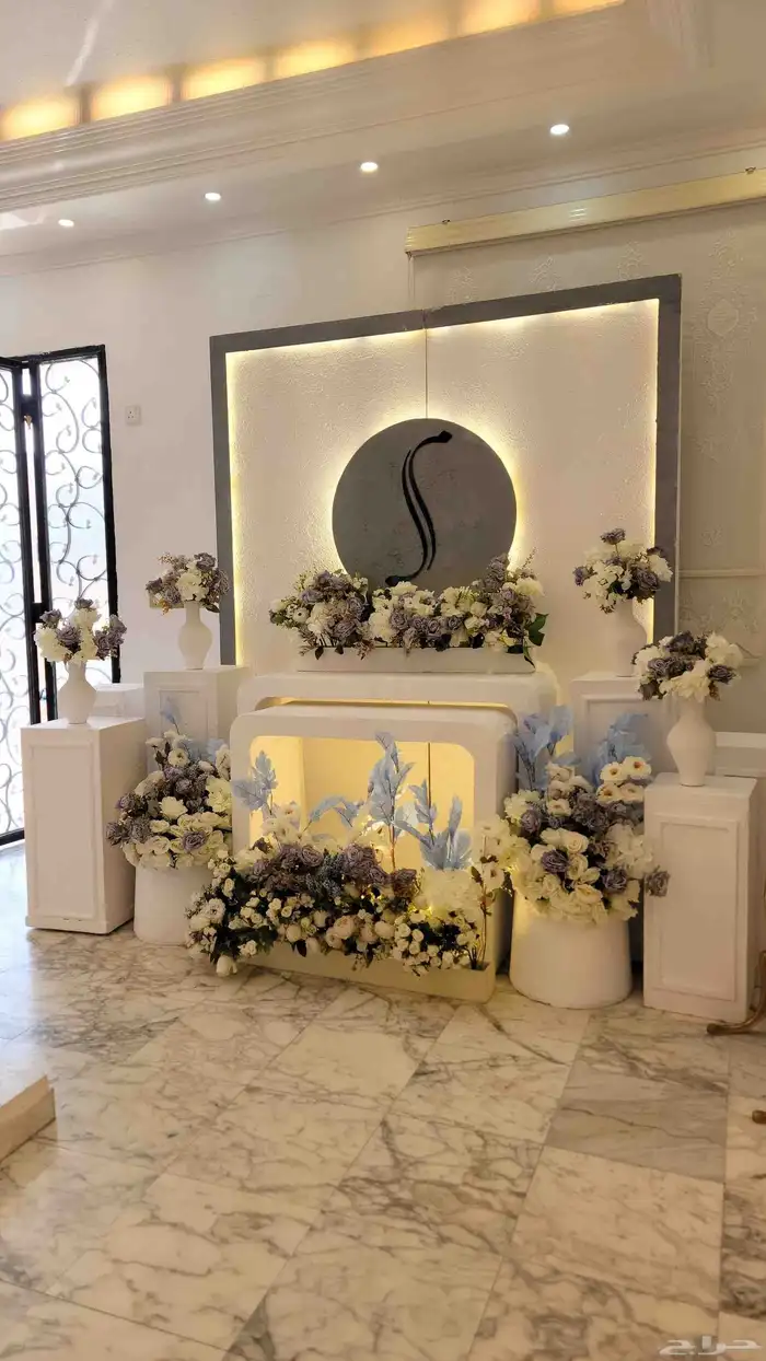 طاولات . كوش الطائف. تنسيق حفلات. استقبالات زواج استقبال 3