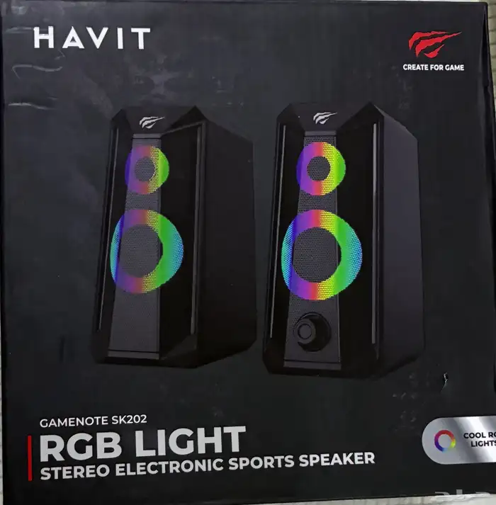 يد تحكم HAVIT G180BT شفاف RGB   بلوتوث 1