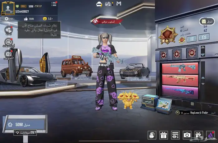 حساب ببجي للبيع 0