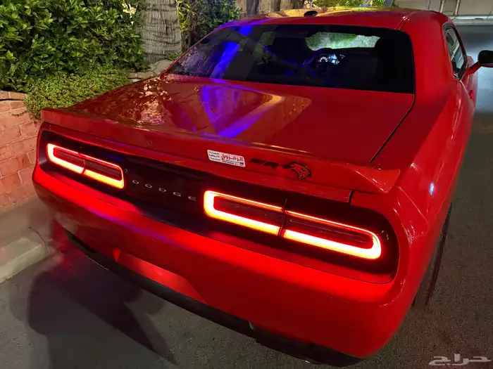 دودج تشالنجر 2021 بطاقة جمركية امريكي V6 3