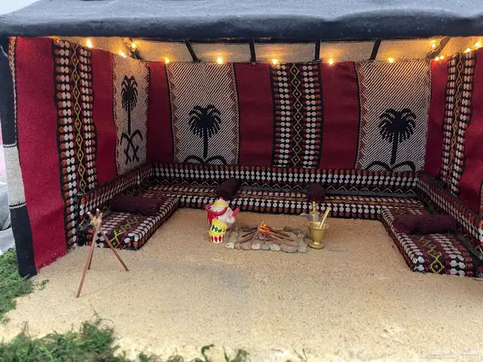 بيت شعر شغل يدوي للمجالس 5