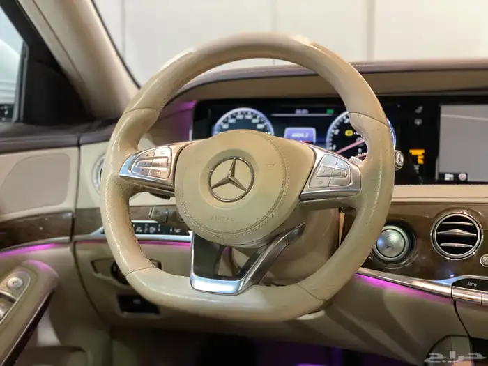 مرسيدس S400 2015 بحالة نظيفة جدا 12
