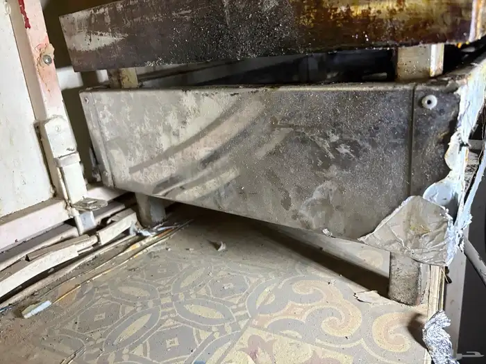 صاجه قلي كبيره على الغاز ثقيله جدا 5