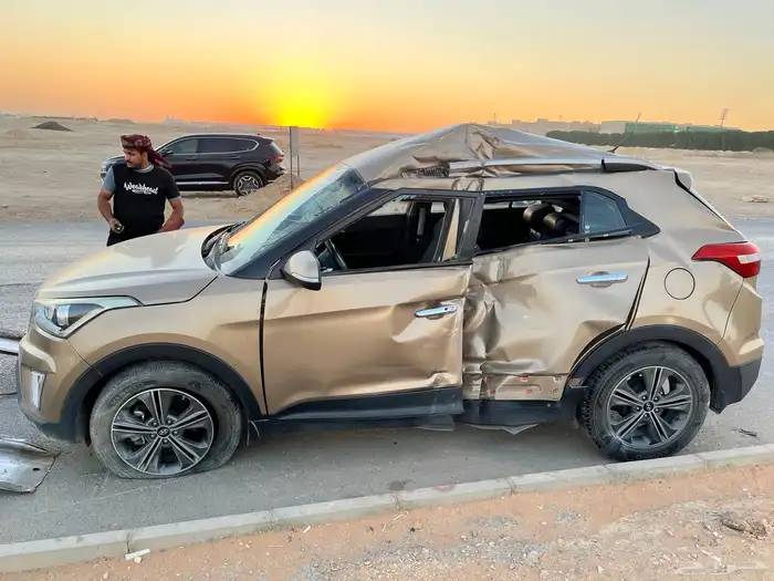 هيونداي كريتا 2016 مصدوم 0