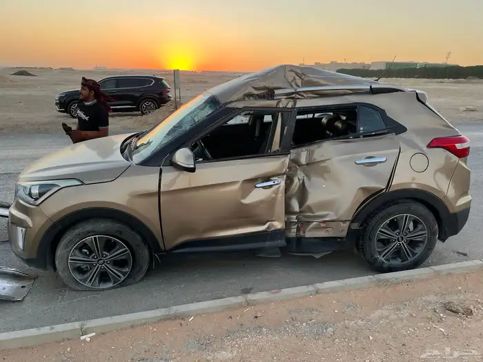 هيونداي كريتا 2016 مصدوم 1