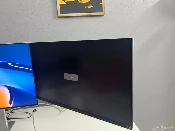 لبيع شاشتين كمبيوتر 4k 2