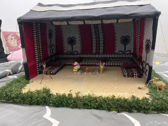 بيت شعر شغل يدوي للمجالس 4