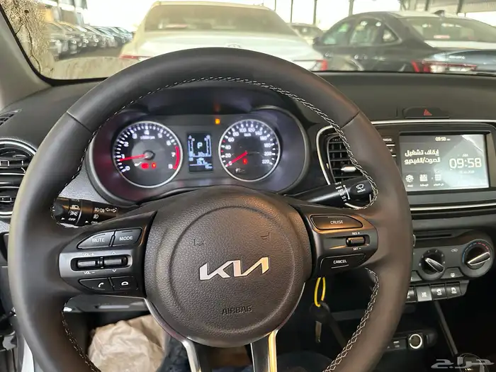 كيا بيجاس فل كامل فتحه لون رصاصي موديل 2025 11