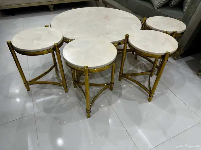 طقم طاولات رخام البيع 0