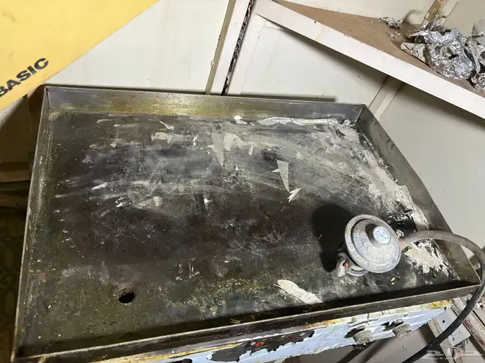 صاجه قلي كبيره على الغاز ثقيله جدا 1