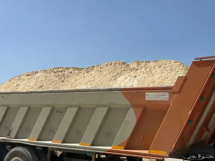 قلاب رمل الأبيض وتريلات وجميع النواع الرمل 1