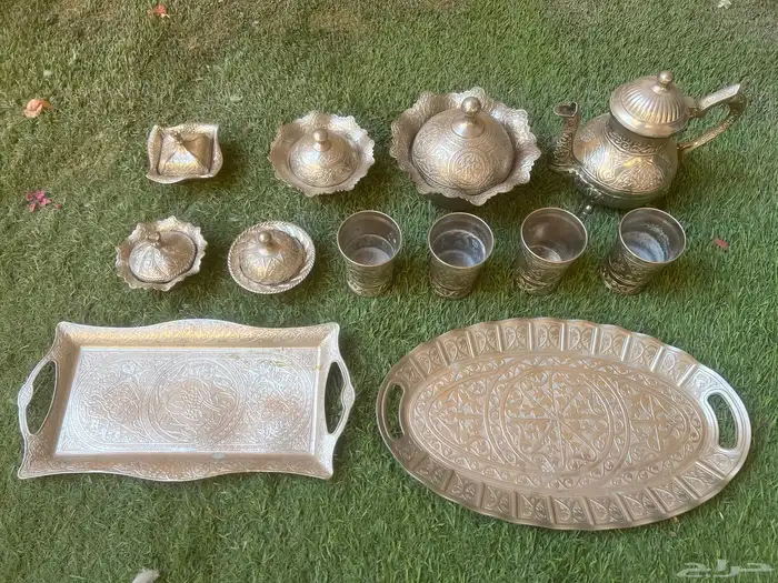 طقم تركي منوع مطلي 0