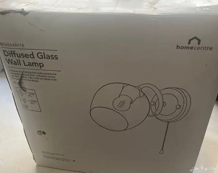 لمبات جدارية جديدة لم تستخدم 0