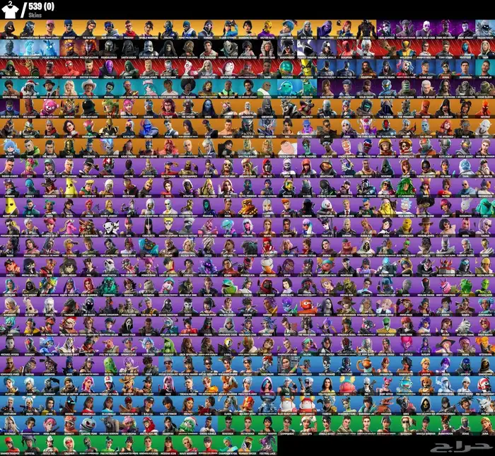 حساب فورت نايت للبييع 3