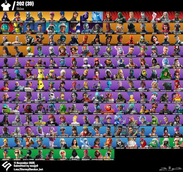 حساب فورت نادر و أساسي 1