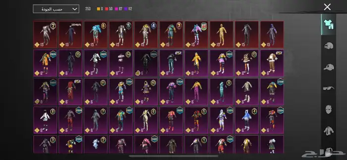 حساب ببجي 82مثك 18سلاح يتطور لفل 76مربوط فيسبوك 1