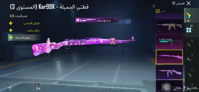 حساب ببجي نادر رخيص 6